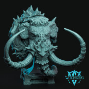 Witchsong Miniatures - Buste - Mammouth de Guerre
