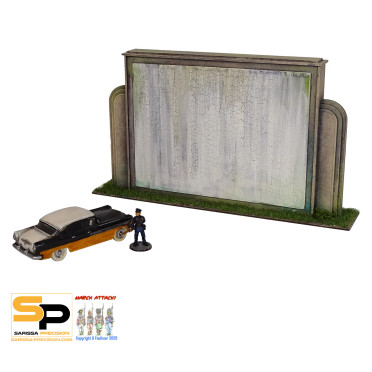 Retro Americana - Drive-In Cinema Screen