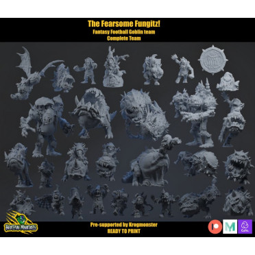 The Fearsome Fungitz - Complete Team