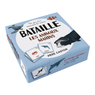 Jeu de bataille - Les animaux marins