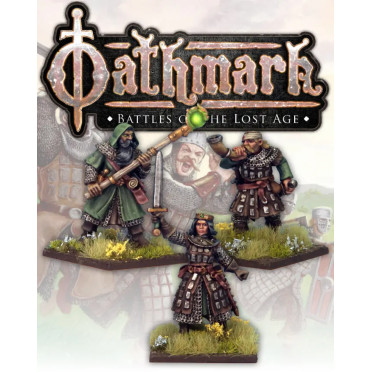 Oathmark - Human Queen, Wizard and Musician III
