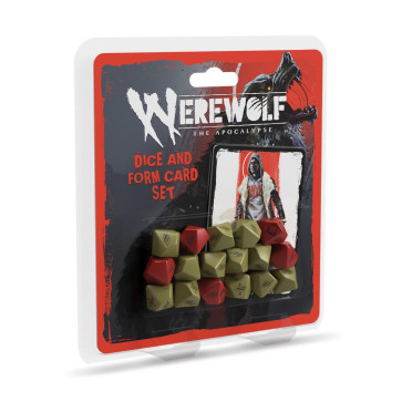 Werewolf: The Apocalypse 5th Edition - Dice and Form Card Set