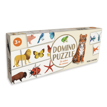 Domino puzzle - La couleur des animaux