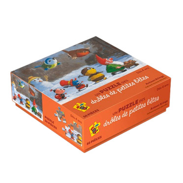Puzzle - Les Drôles de Petites Bêtes - Benjamin le lutin de Noël