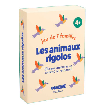 Jeu de 7 familles - Les animaux rigolos