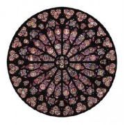 Rosace Notre Dame - 80 pi&egrave;ces