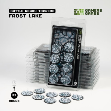 Frost Lake Bases, Round 32mm (x8)