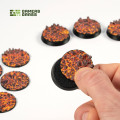 Molten Lava Bases, Round 32mm (x8) 2