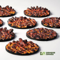 Molten Lava Bases, Round 32mm (x8) 3
