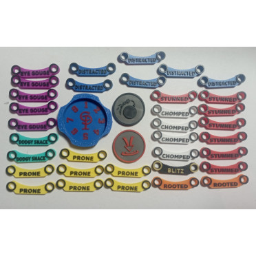 Set of tokens for Fantasy Football