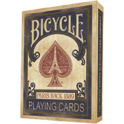 Bicycle Paris Back Playing Cards - Bleu 1889