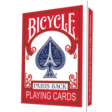 Bicycle Paris Back Playing Cards - Rouge Edition 2025