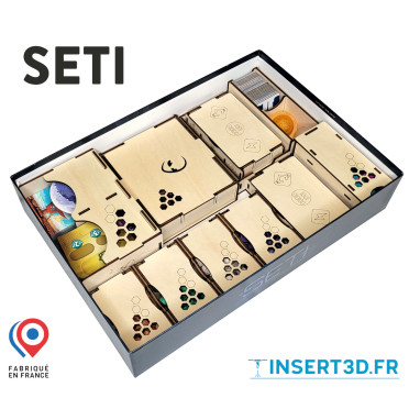 SETI - Insert en bois
