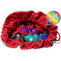 Dragon Storm Velvet Compartment Dice Bag 0
