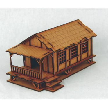 Far East - Low Small Village House