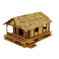 Far East - Low Woven Palm-Style Village House 0