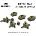Brickskrieg - British 25pdr Artillery Box Set 0