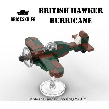Brickskrieg - British Hawker Hurricane