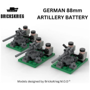 Brickskrieg - German 88mm Artillery Battery