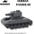 Brickskrieg - German Panzer III 0