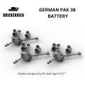 Brickskrieg - PAK 38 Anti Tank Battery 0