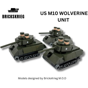 Brickskrieg - US M10 Wolverine - Unit