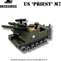 Brickskrieg - US M7 'Priest' 0