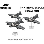 Brickskrieg - US P-47 Thunderbolt Squadron