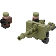 Brickskrieg - British 25pdr Artillery Single Model