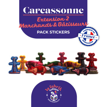 Carcassonne: Traders & Builders - Stickers Pack