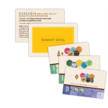 Cascadia: Rolling Hills – Summits Mini-Expansion