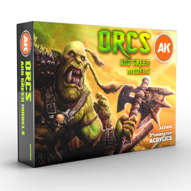 3Gen Ak Interactive - Orcs and Green Models