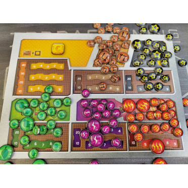 Jetons ressources joueur compatible avec Terraforming Mars