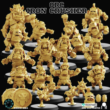 Iron Crusher - Équipe d'Orc