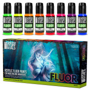 Set de Peintures Fluorescentes