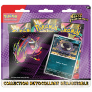Pok&eacute;mon - Tripack 3 boosters - Mega Evolution - H&eacute;ros Transcendants - Fantominus