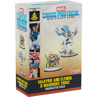 Marvel Crisis Protocol : Valkyrie on Elendil and Warriors Three