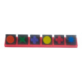 Tile Holder compatible with Qwirkle Travel Edition 17