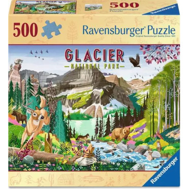 Puzzle - Parc National des Glaciers - 500 pièces