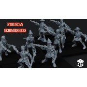 Rise Miniatures &ndash; Rise of Ancient Wars &ndash; Pack Etrusque &ndash; Infanterie l&eacute;g&egrave;re avec javelot