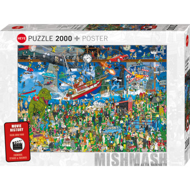 Puzzle - Movie History - 2000 pièces