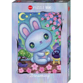 Puzzle - Bunny Zen Garden - 500 pièces 0