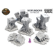 Scifi Rocks - Alien Scenery Terrain