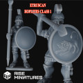 Rise Miniatures – Rise of Ancient Wars: Etruscan Class 1 Hoplite Pack 1