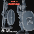Rise Miniatures – Rise of Ancient Wars: Etruscan Class 2 Spearmen Pack 1