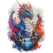 Wooden Jigsaw Puzzle - Dragon
