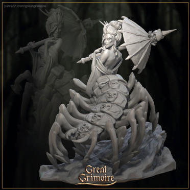 Great Grimoire - Lost Shrine of the Damned - Jorōgumo