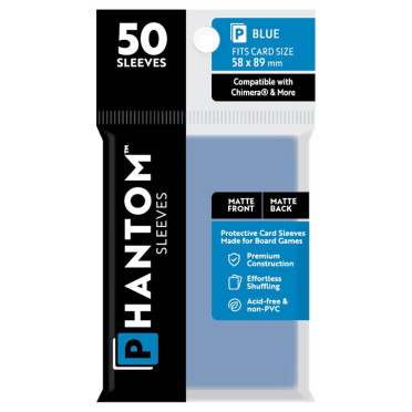 Phantom Sleeves: Blue Size - Matte/Matte