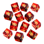 Elder Dice - Eye of Chaos : Dark Omen D6 set