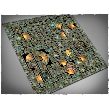 Terrain Mat Mousepad - HeroQuest Rezors Maze